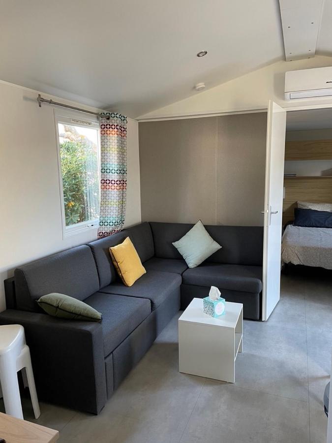Mobil Home - Camping La Falaise Нарбон Екстериор снимка