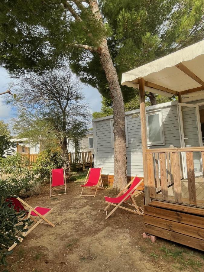 Mobil Home - Camping La Falaise Нарбон Екстериор снимка